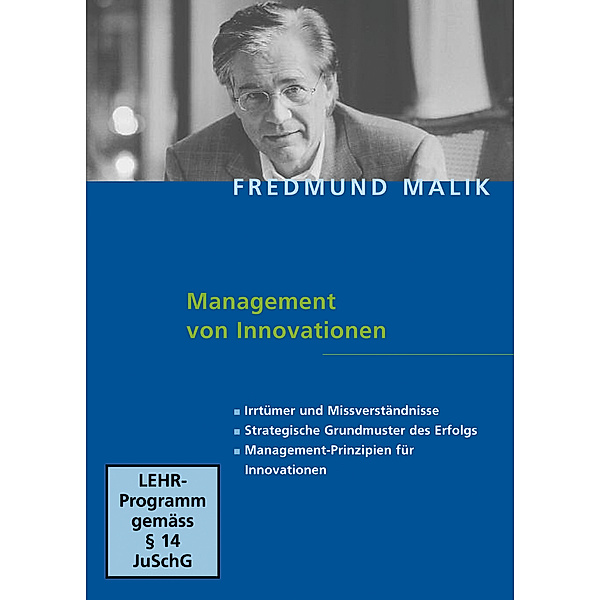 Management von Innovationen, DVD, Fredmund Malik