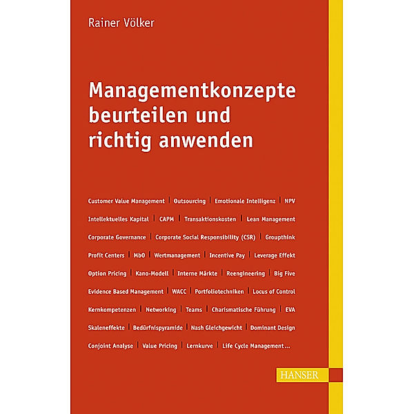 Managementkonzepte beurteilen und richtig anwenden, Rainer Völker