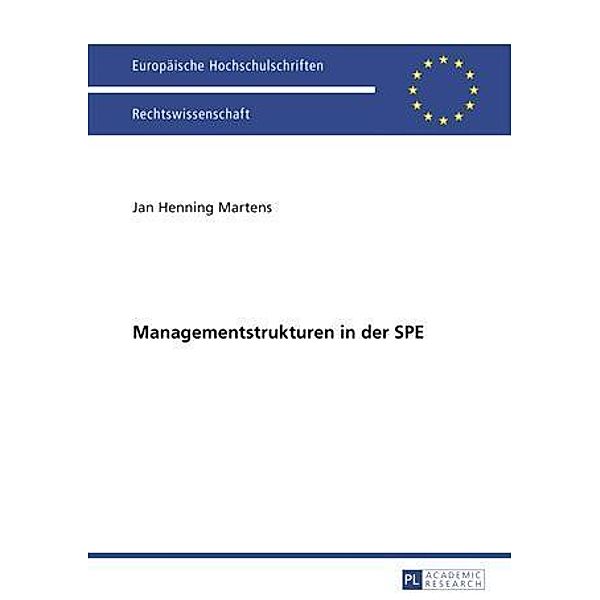 Managementstrukturen in der SPE, Jan Henning Martens