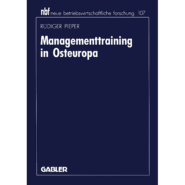 Managementtraining in Osteuropa, Rüdiger Pieper