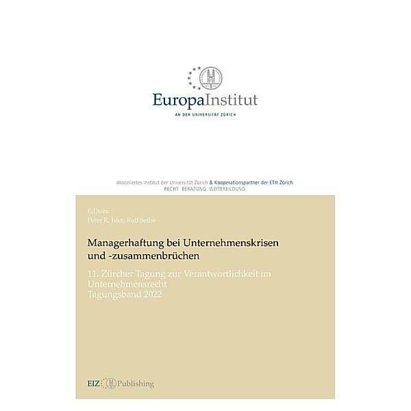 Managerhaftung bei Unternehmenskrisen und -zusammenbrüchen