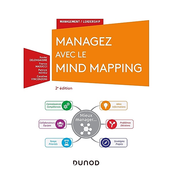 Managez avec le Mind Mapping - 2e éd. / Management/Leadership, Xavier Delengaigne, Franco Masucci, Patrick Neveu, Carolina Vincenzoni