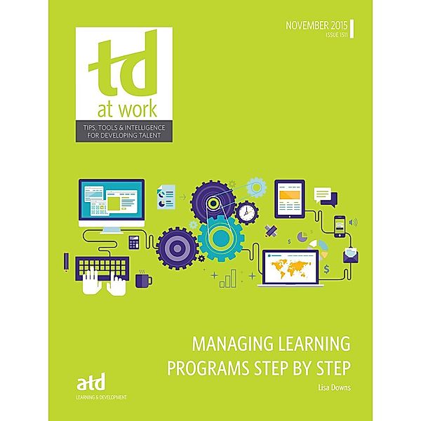 Managing Learning Programs Step by Step, Lisa Downs