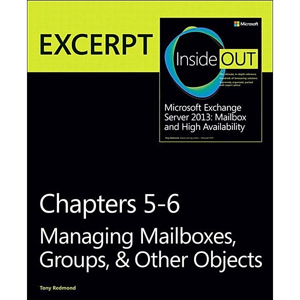 Managing Mailboxes, Groups, & Other Objects / Inside Out, Tony Redmond