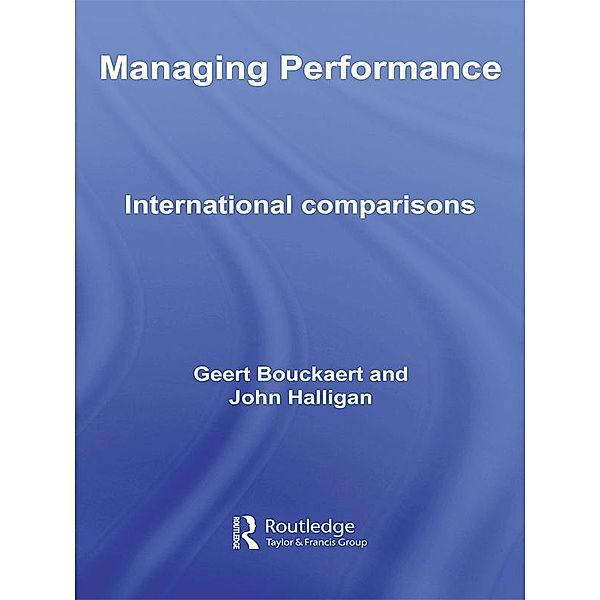 Managing Performance, Geert Bouckaert, John Halligan