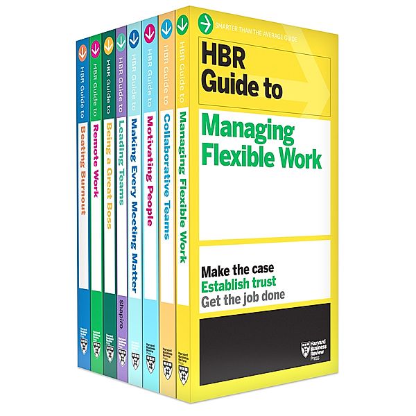 Managing Teams in the Hybrid Age: The HBR Guides Collection (8 Books) / HBR Guide, Harvard Business Review