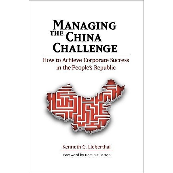 Managing the China Challenge / Brookings Institution Press, Kenneth G. Lieberthal