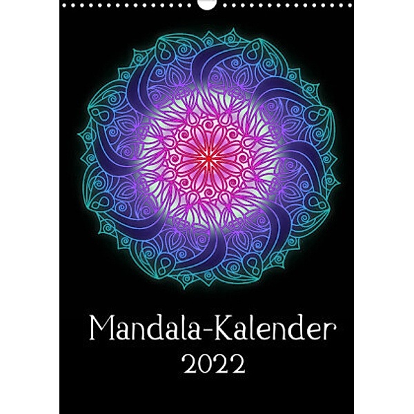 Mandala-Kalender 2022 (Wandkalender 2022 DIN A3 hoch), Sandra Lina Jakob