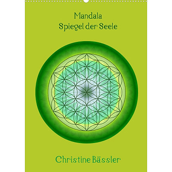 Mandala - Spiegel der Seele/CH-Version (Wandkalender 2022 DIN A2 hoch), Christine Bässler