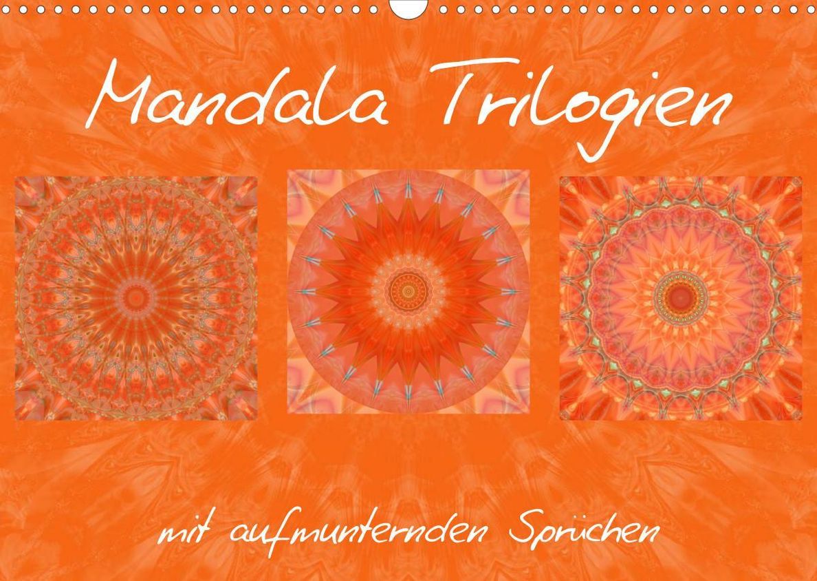 Mandala TrilogienAT-Version Wandkalender 2023 DIN A3 quer - Kalender  bestellen
