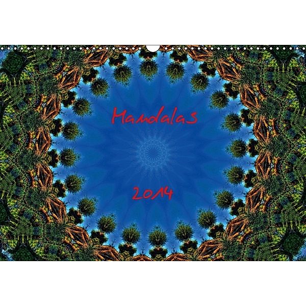 Mandalas 2014 (Wandkalender 2014 DIN A3 quer), Mathias Kernbusch