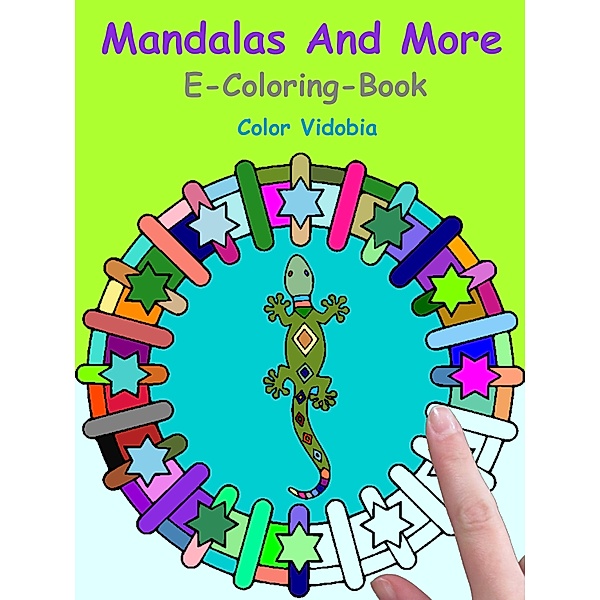 Mandalas and More - E-Coloring-Book, Color Vidobia