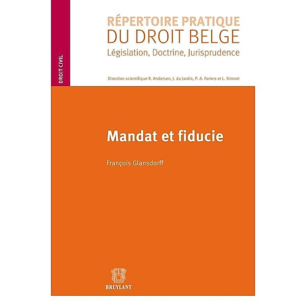 Mandat et fiducie, François Glansdorff