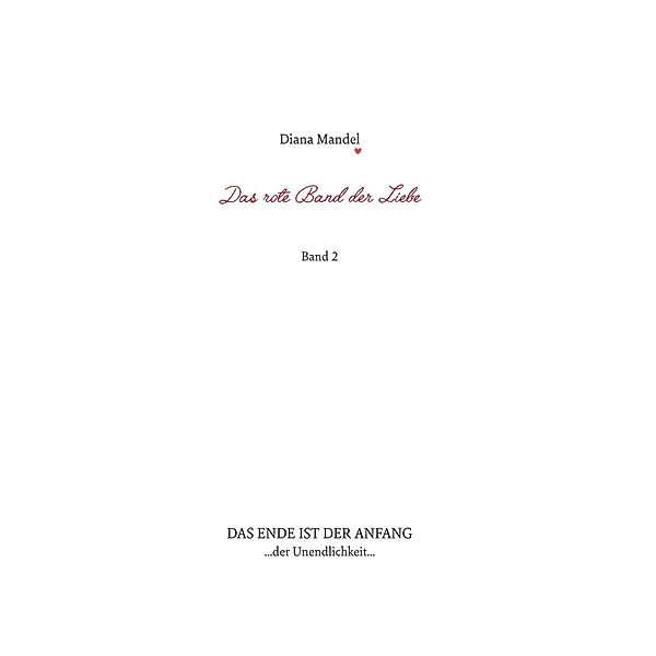 Mandel, D: Das rote Band der Liebe, Diana Mandel