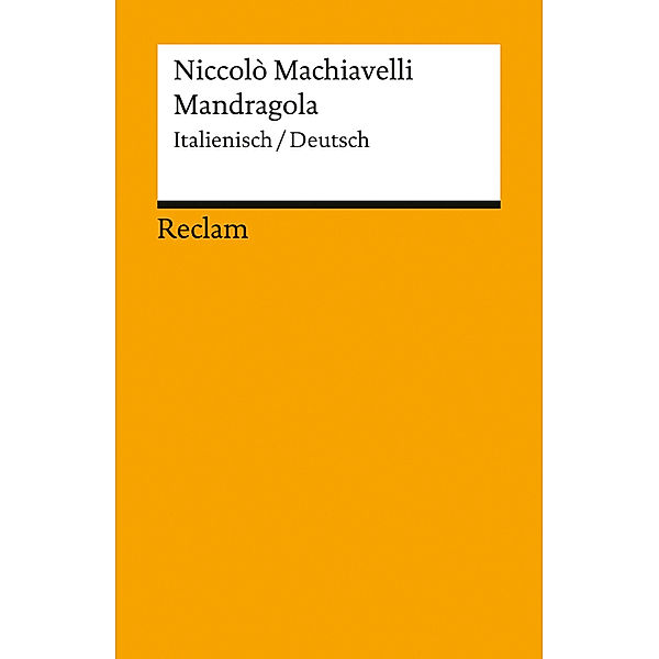 Mandragola, Niccolò Machiavelli