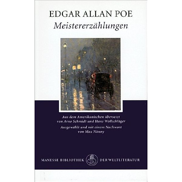 Manesse Bibliothek der Weltliteratur / Meistererzählungen, Edgar Allan Poe