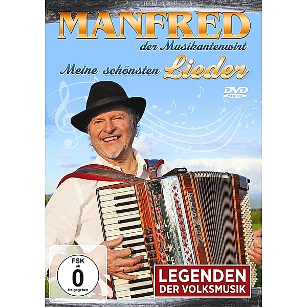 Manfred der Musikantenwirt - Meine schönsten Lieder - Legenden der Volksmusik DVD, Manfred Der Musikantenwirt