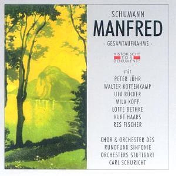 Manfred (Ga), Carl Schuricht, Chor & Orch.Des RSO Stuttgart