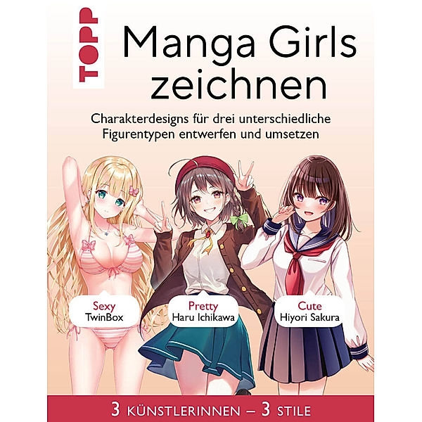 Manga Girls zeichnen, TwinBox, Haru Ichikawa, Hiyori Sakura