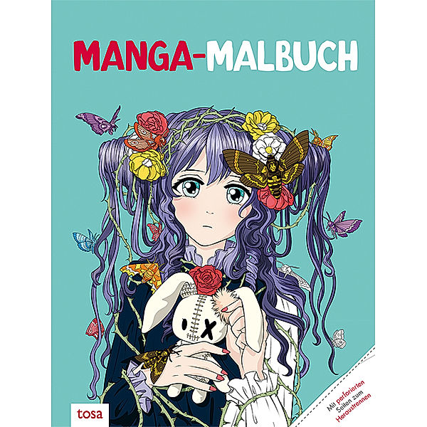 Manga-Malbuch