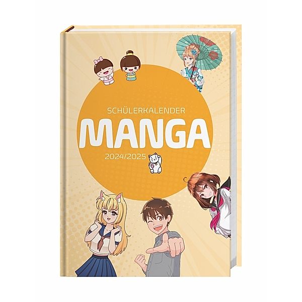 Manga Schülerkalender A5 2024/2025