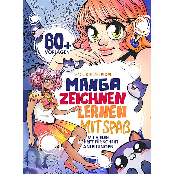 Manga zeichnen lernen mit Spass, KritzelPixel