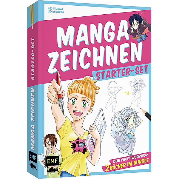 Manga zeichnen - Starter-Set, Nao Yazawa, Lisa Santrau