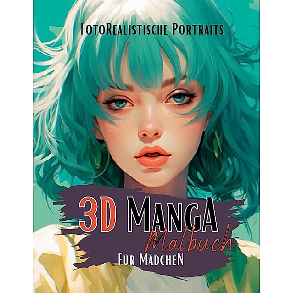 Mangamalbuch für Mädchen, Lucy´s Manga Malbücher