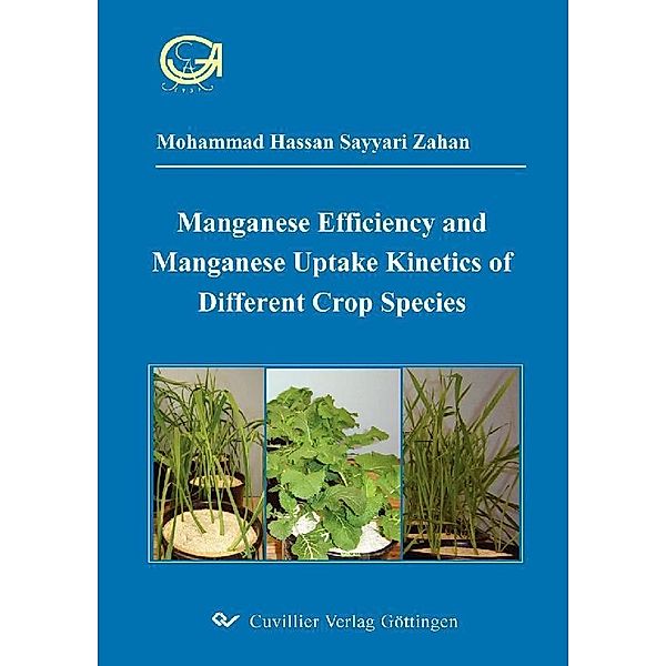 Manganese Efficiency and Manganese Uptake Kinetics of Different Crop Species
