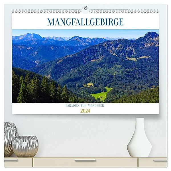 Mangfallgebirge (hochwertiger Premium Wandkalender 2024 DIN A2 quer), Kunstdruck in Hochglanz, Thomas Jäger