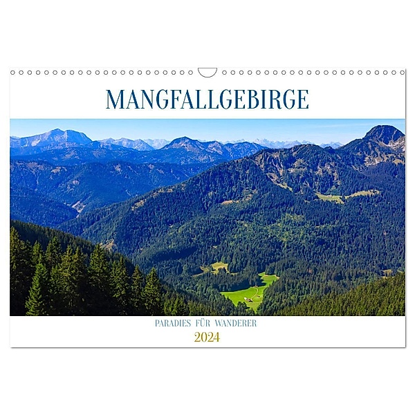 Mangfallgebirge (Wandkalender 2024 DIN A3 quer), CALVENDO Monatskalender, Thomas Jäger