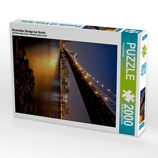 Manhattan Bridge bei Nacht (Puzzle), Thomas Klinder