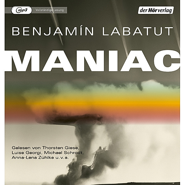Maniac,2 Audio-CD, 2 MP3, Benjamín Labatut