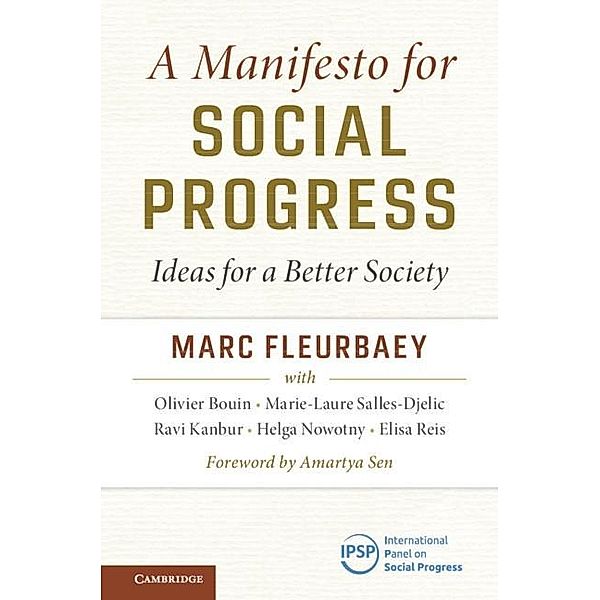 Manifesto for Social Progress, Marc Fleurbaey