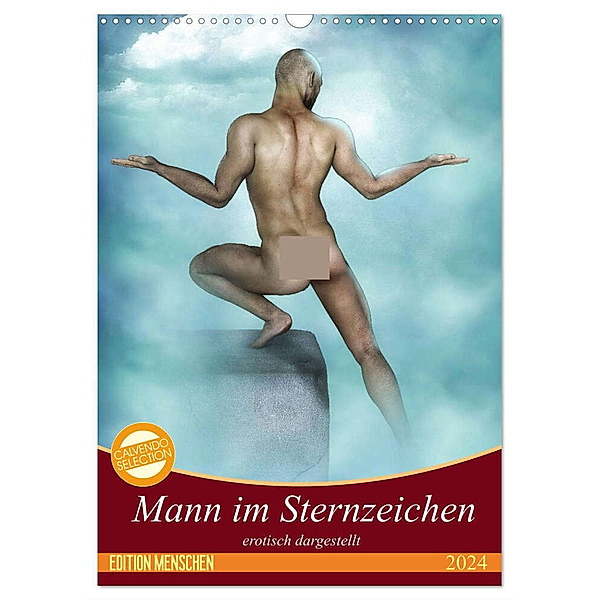 Mann im Sternzeichen (Wandkalender 2024 DIN A3 hoch), CALVENDO Monatskalender, Andrea Tiettje