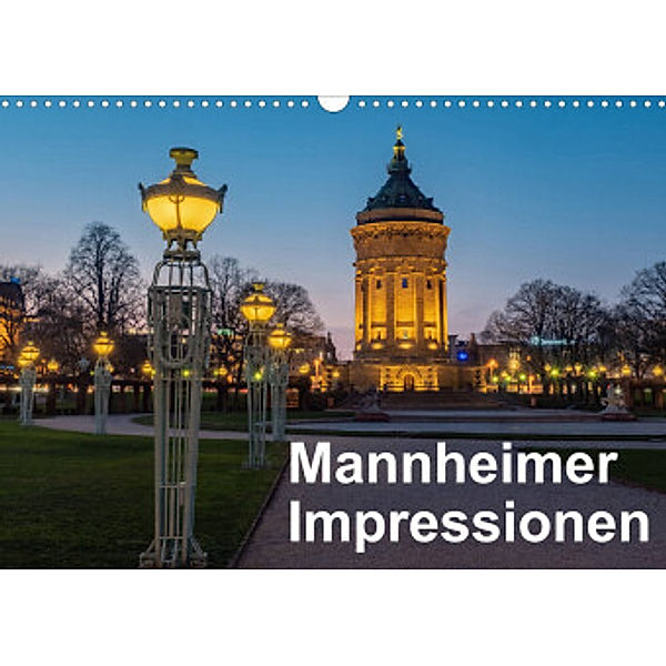 Mannheimer Impressionen. (Wandkalender 2022 DIN A3 quer), Thomas Seethaler