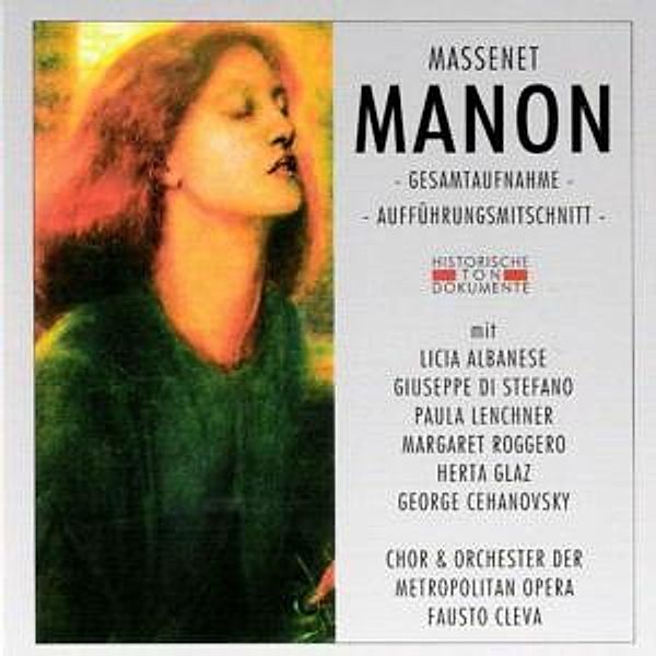 Manon (Ga), Chor & Orch.Der Metropolitan Opera