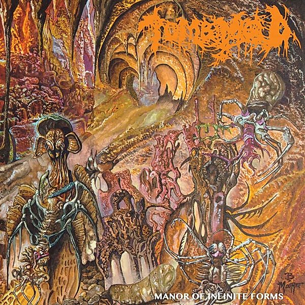 Manor Of Infinite Forms (Orange Crush Cloudy Vinyl, Tomb Mold