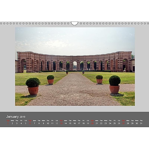 Mantova (Wall Calendar 2019 DIN A3 Landscape), Yiannis Logiotatides