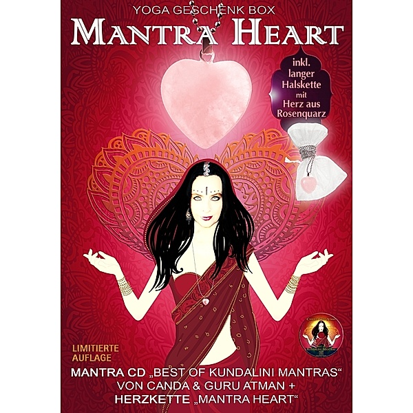 Mantra Heart Yoga Geschenk Box: Cd+Herzkette, Canda, Guru Atman