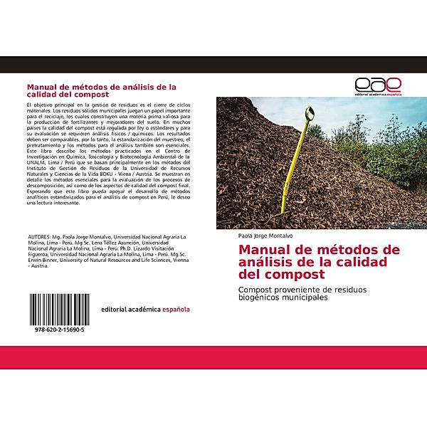 Manual de métodos de análisis de la calidad del compost, Paola Jorge Montalvo