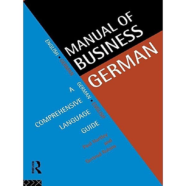 Manual of Business German, Paul Hartley, Gertrud Robins