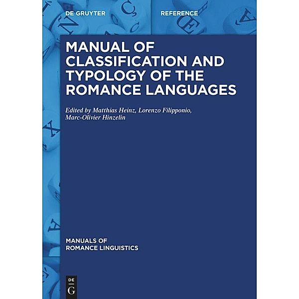 Manual of Classification and Typology of the Romance Languages
