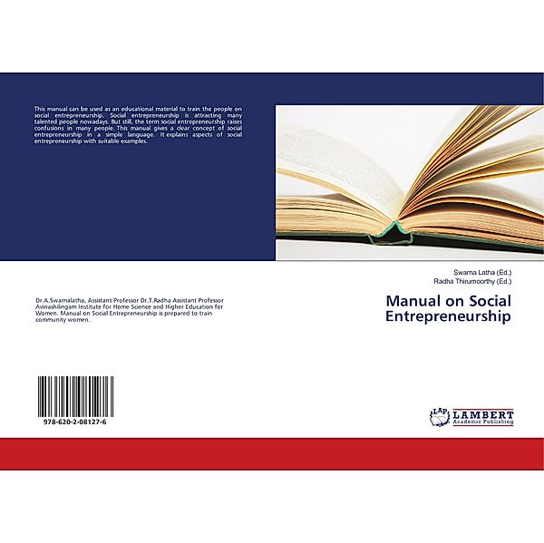 Manual on Social Entrepreneurship