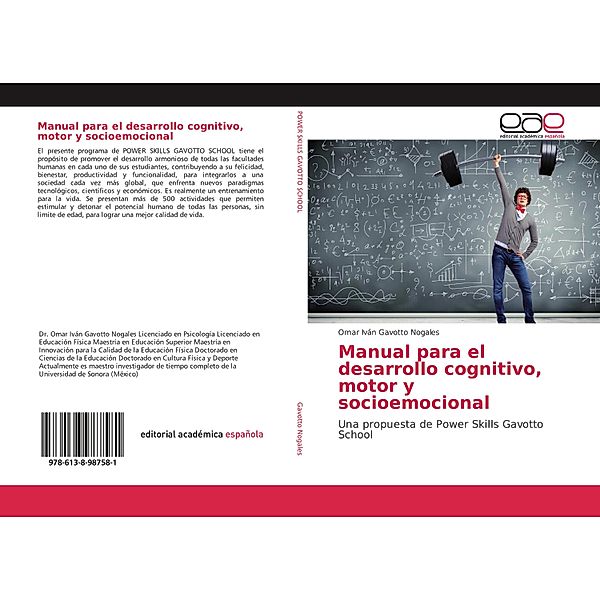 Manual para el desarrollo cognitivo, motor y socioemocional, Omar Iván Gavotto Nogales