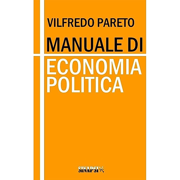 Manuale di Economia Politica, Vilfredo Pareto