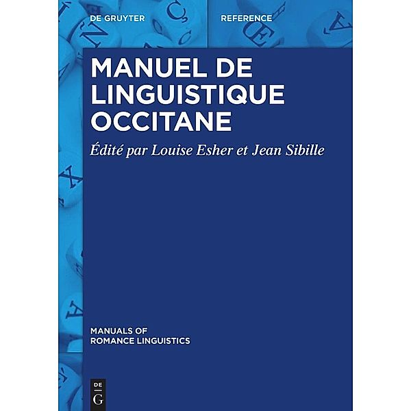 Manuel de linguistique occitane