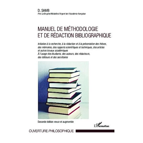 Manuel de methodologie et de redaction bibliographique / Hors-collection, Djibril Samb