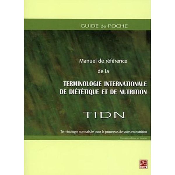 Manuel de reference de la terminologie internationale de ..., Collectif