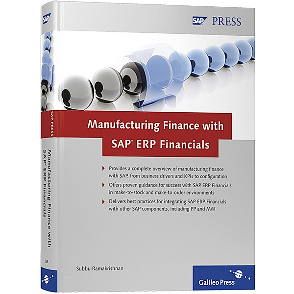 Manufacturing Finance with SAP ERP Financials, Subbu Ramakrishnan